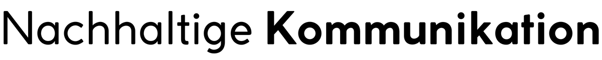 Nachhaltige Kommunikation